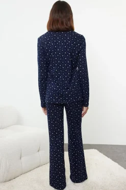 Mujer Trendyol Pijamas|Pijamas>Conjunto pijama estrellas