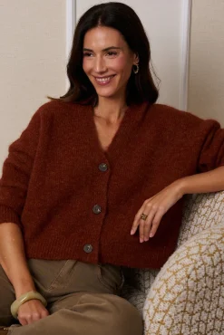 Mujer Polín Et Moi Jerséis>Cárdigan botones Minnie