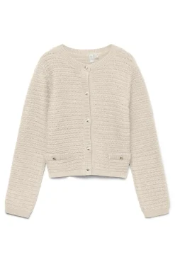 Mujer Vero Moda Jerséis>Cárdigan botones plateados