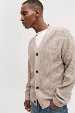 Hombre Jack & Jones Jerséis>Cárdigan básico cuello pico