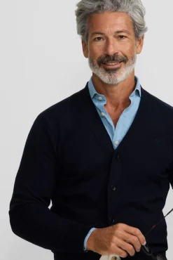 Hombre Silbon Jerséis>Cárdigan classic