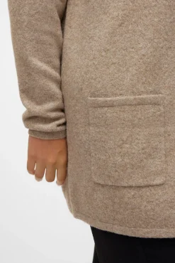 Mujer Vero Moda Curve Jerséis>Cárdigan con capucha talla grande
