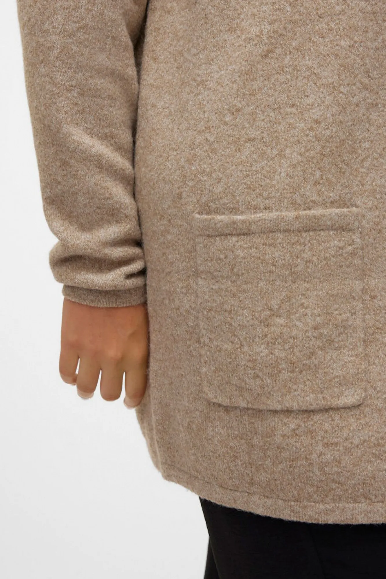 Mujer Vero Moda Curve Jerséis>Cárdigan con capucha talla grande