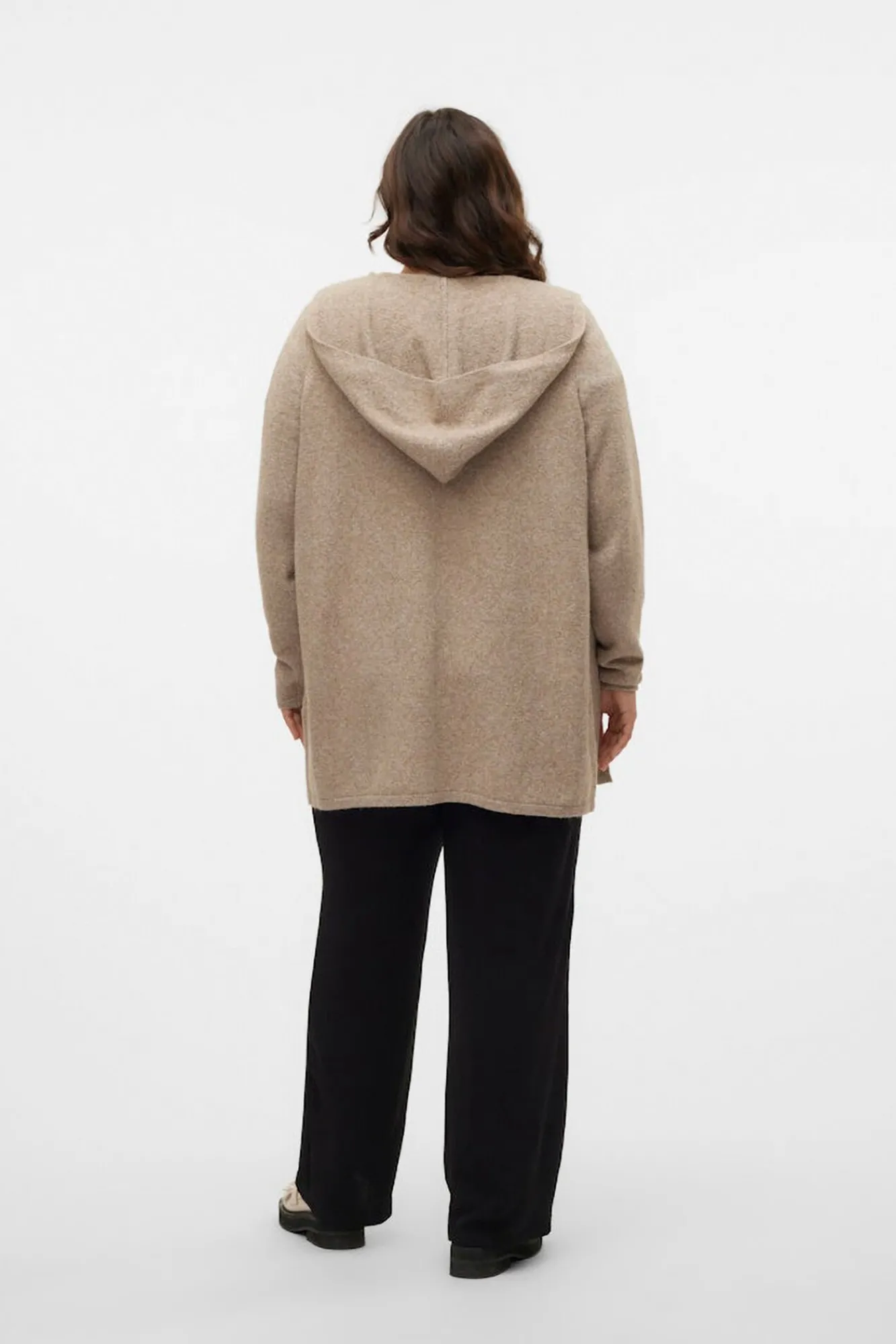 Mujer Vero Moda Curve Jerséis>Cárdigan con capucha talla grande