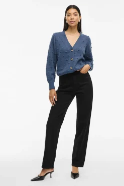 Mujer Vila Jerséis>Cárdigan con perlas de punto