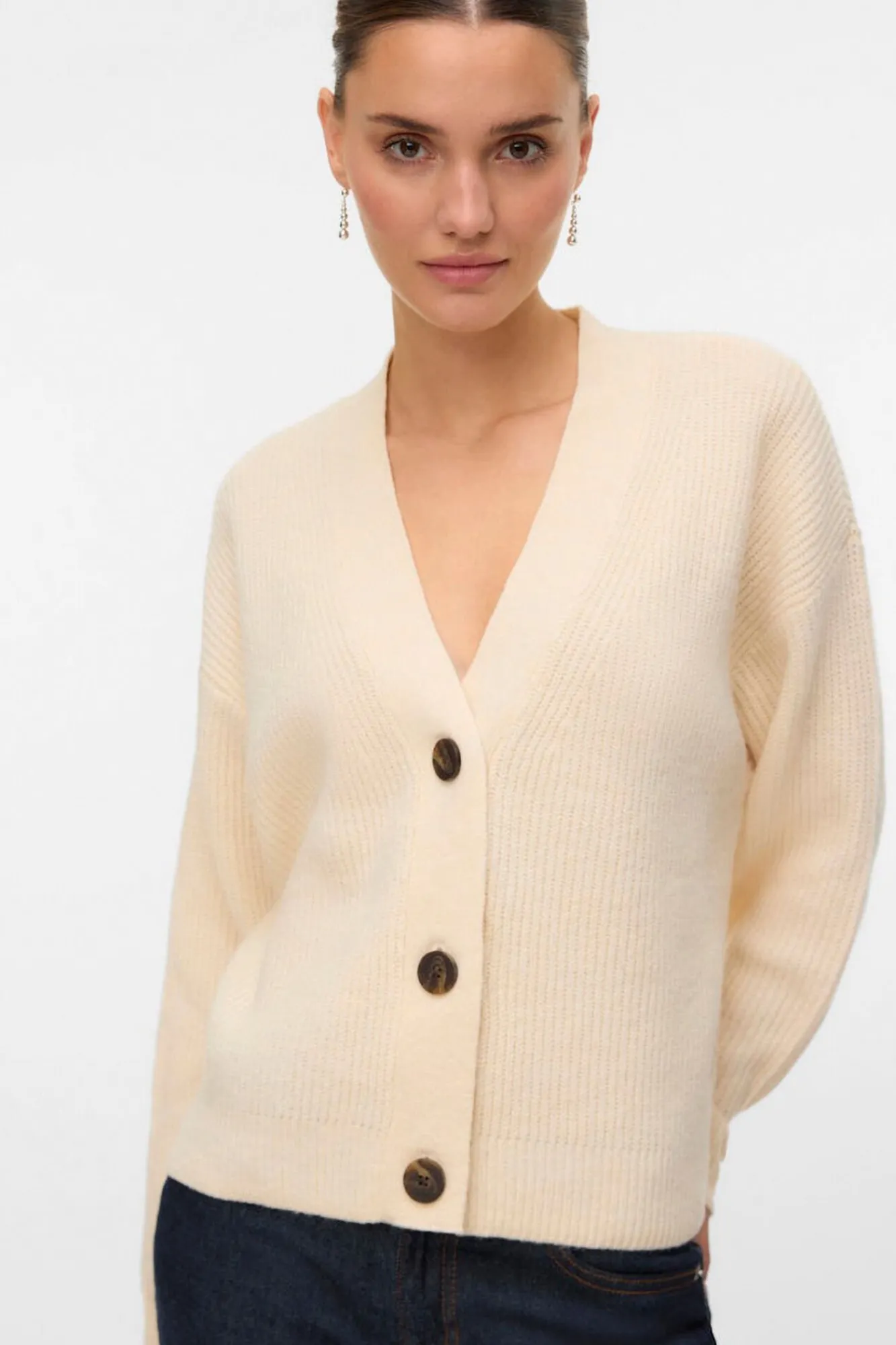 Mujer Vero Moda Jerséis>Cárdigan corto de manga larga