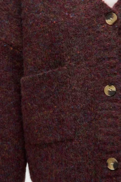 Mujer Vero Moda Jerséis>Cárdigan corto de manga larga con bolsillos