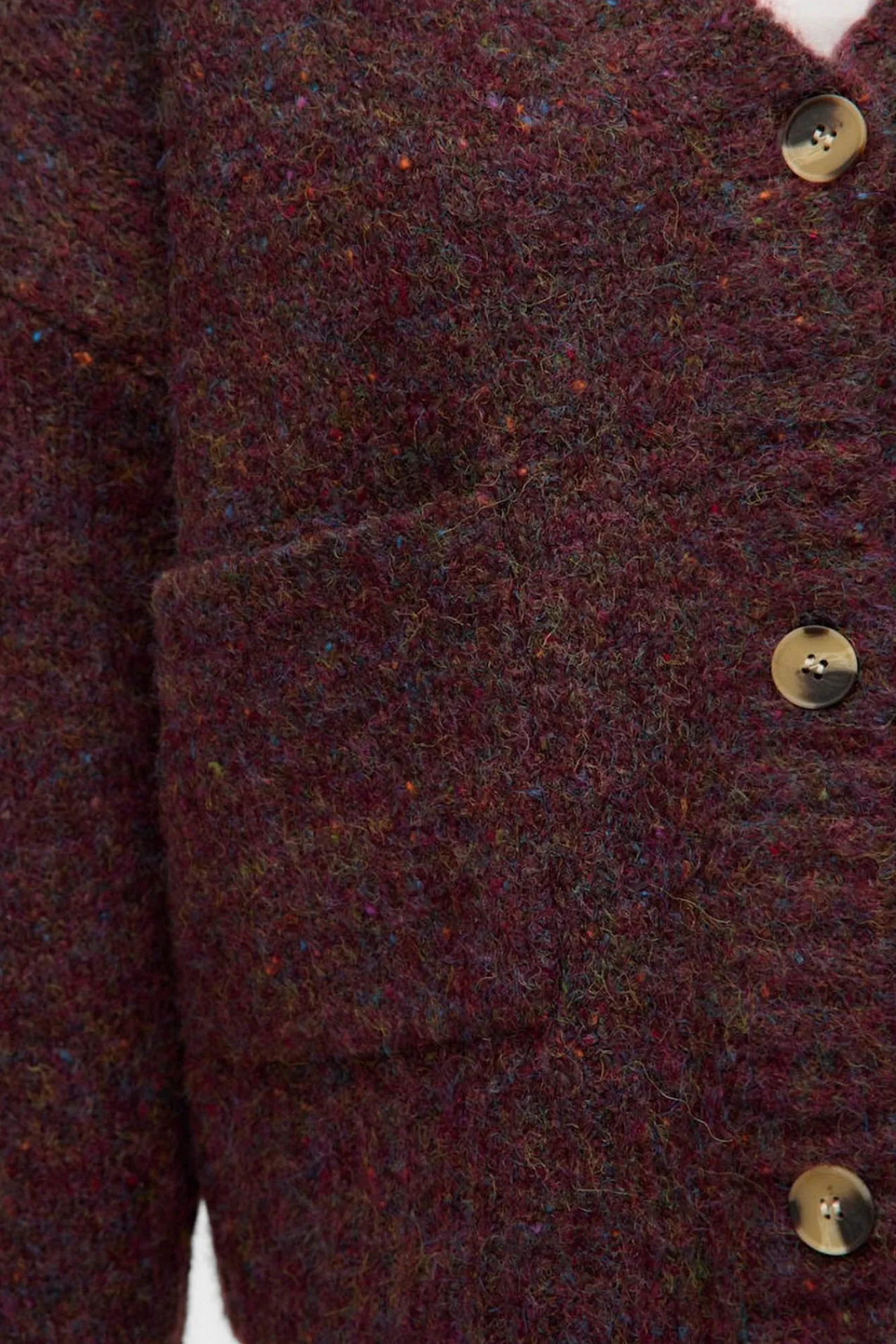 Mujer Vero Moda Jerséis>Cárdigan corto de manga larga con bolsillos