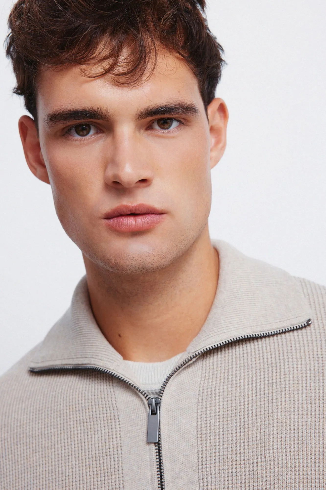 Hombre Springfield Jerséis>Cárdigan cremallera