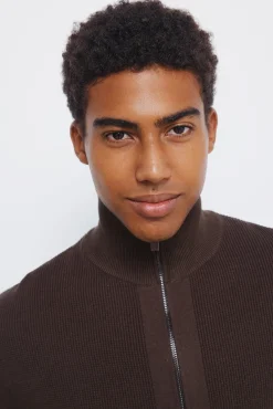 Hombre Springfield Jerséis>Cárdigan cremallera