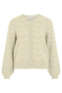 Mujer Vila Jerséis>Cárdigan de punto con calados