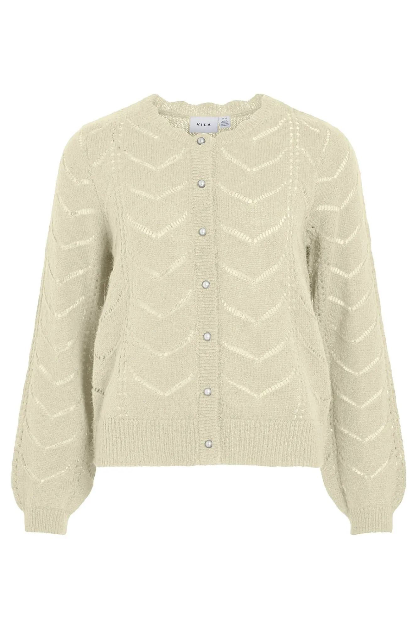 Mujer Vila Jerséis>Cárdigan de punto con calados
