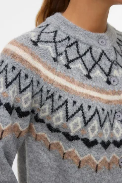 Mujer Vero Moda Jerséis>Cárdigan de punto greca