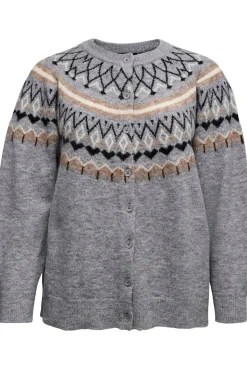 Mujer Vero Moda Curve Jerséis>Cárdigan de punto greca talla grande