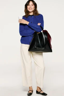 Mujer Selected Jerséis>Cárdigan lana y alpaca.