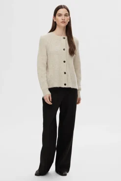 Mujer Selected Jerséis>Cárdigan lana y alpaca.