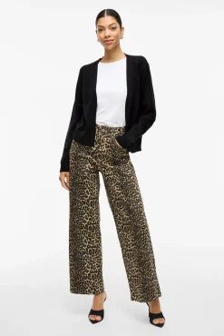 Mujer Vila Jerséis>Cárdigan largo de punto con viscosa