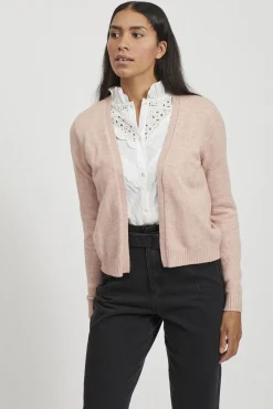 Mujer Vila Jerséis>Cárdigan largo de punto con viscosa