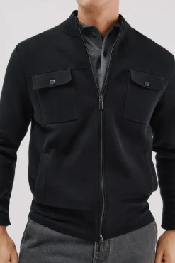 Hombre Cortefiel Jerséis>Cárdigan navidad punto algodón cierre cremallera