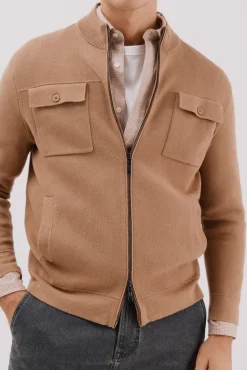 Hombre Cortefiel Jerséis>Cárdigan navidad punto algodón cierre cremallera