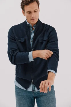 Hombre Cortefiel Jerséis>Cárdigan navidad punto algodón cierre cremallera