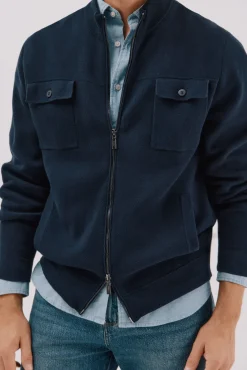 Hombre Cortefiel Jerséis>Cárdigan navidad punto algodón cierre cremallera