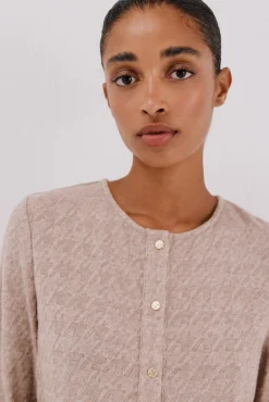 Mujer Cortefiel Jerséis>Cárdigan pata de gallo