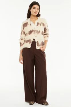 Mujer System Action Jerséis>Cárdigan punto estampado