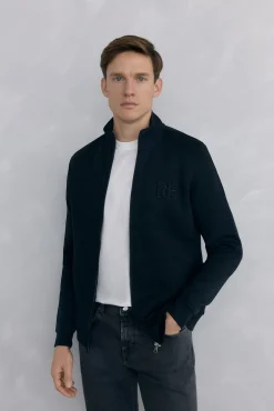 Hombre Pedro del Hierro Jerséis>Cárdigan tejido técnico