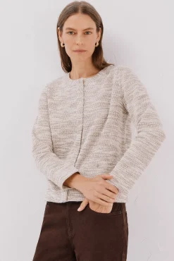 Mujer Cortefiel Jerséis>Cárdigan tweed