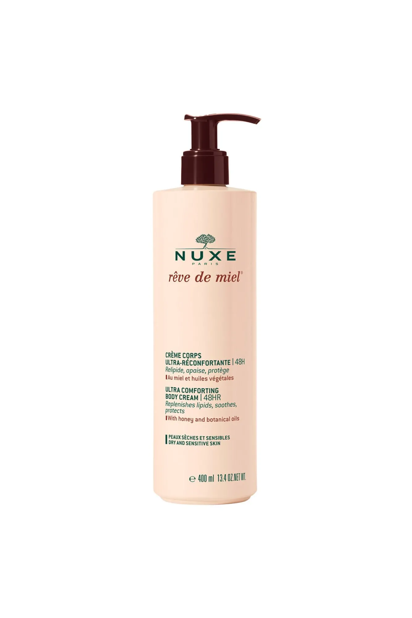 Nuxe Parafarmacia|Cosmética Corporal>Crema corporal rêve de miel ultra-reconfortante 400 ml