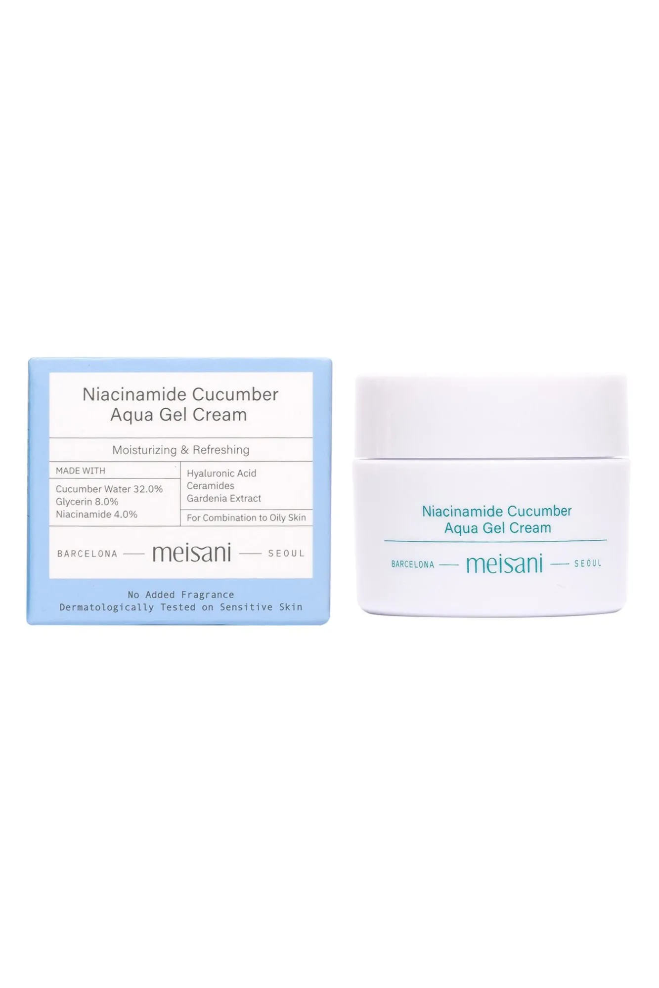 Meisani Cosmética Coreana|Cosmética Facial>Crema hidratante facial con textura de gel 15ml