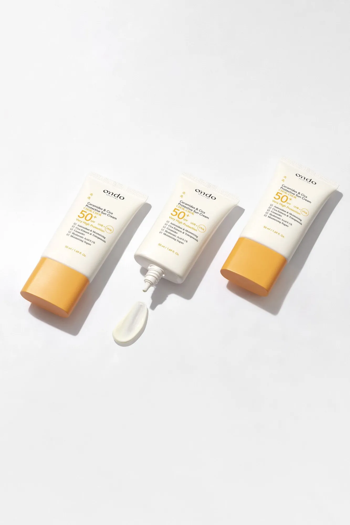 Ondo beauty 36.5 Cosmética Facial>Crema solar protectora con ceramidas y cica