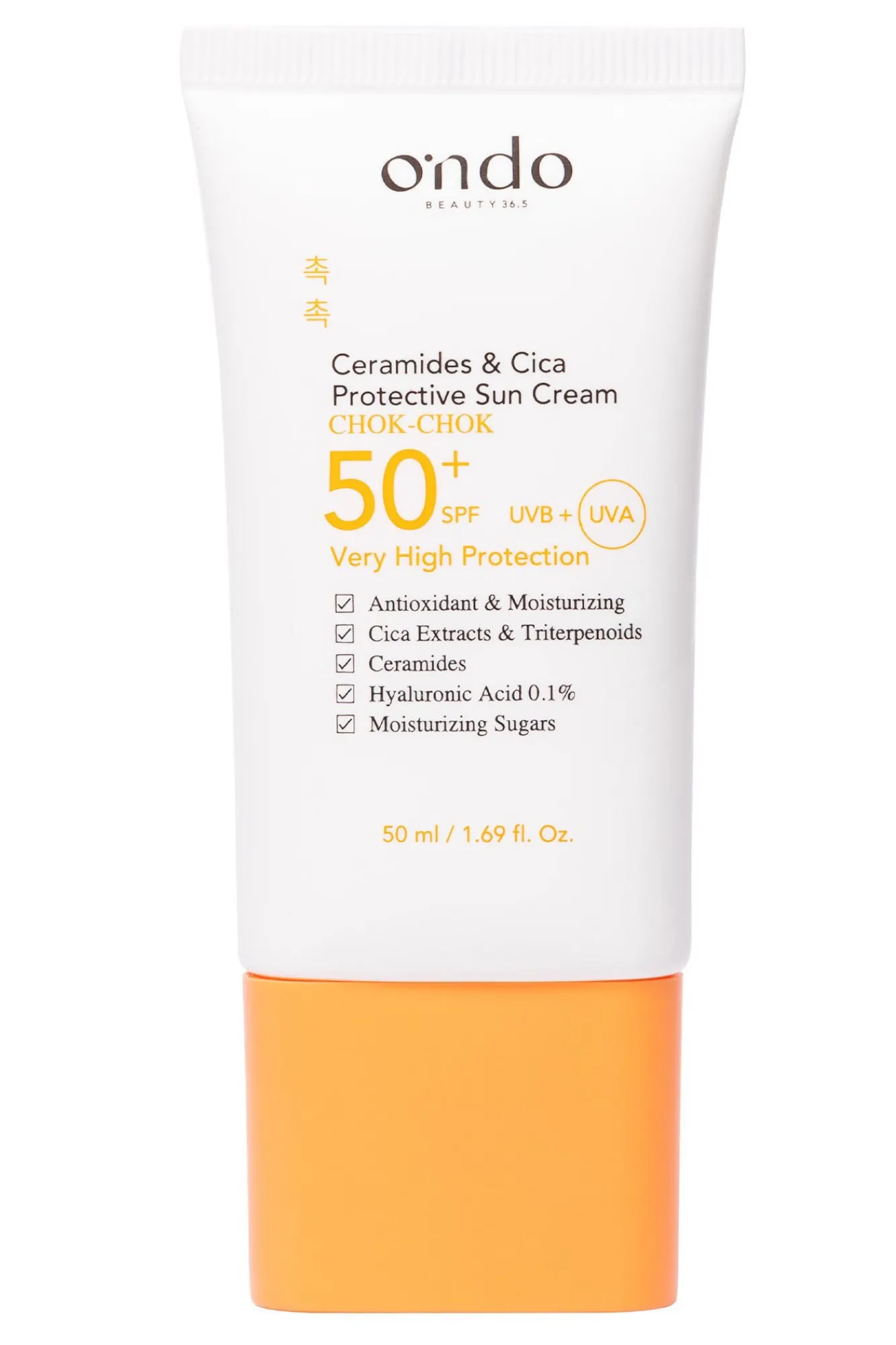 Ondo beauty 36.5 Cosmética Facial>Crema solar protectora con ceramidas y cica