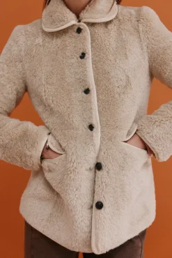 Mujer Hoss Intropia Chaquetas|Abrigos>Denise. Abrigo efecto pelo