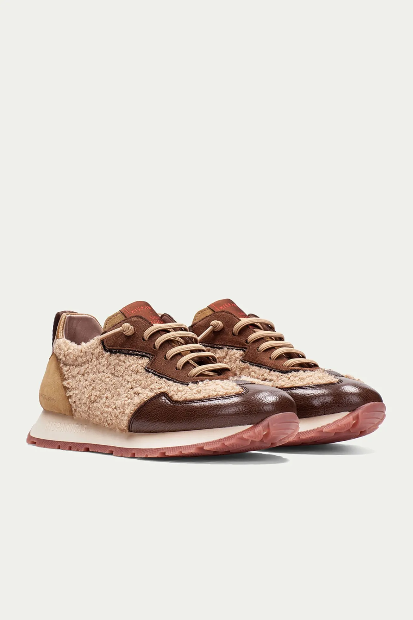 Mujer Hispanitas Calzado Piel|Zapatillas>Deportivo cordones elásticos nylon KANSAS