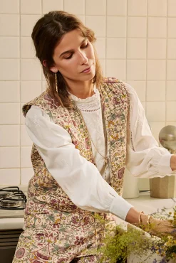 Mujer Hoss Intropia Chalecos>Édith. Chaleco estampado