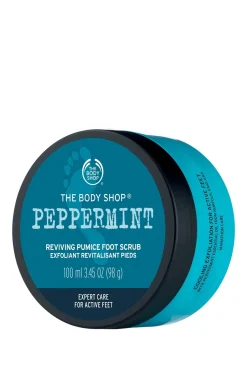 The Body Shop Cosmética Corporal>Exfoliante Calmante de Piedra Pómez y Menta para Pies