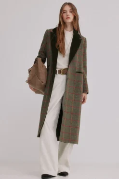 Mujer Hoss Intropia Chaquetas|Abrigos>Fabrizia. Levita a cuadros