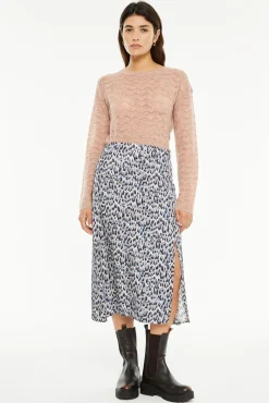 Mujer Systemaction Faldas>Falda animal print