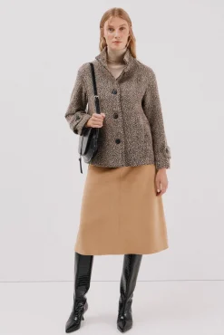 Mujer Cortefiel Faldas>Falda capa antelina