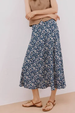 Mujer Cortefiel Faldas>Falda capa estampada