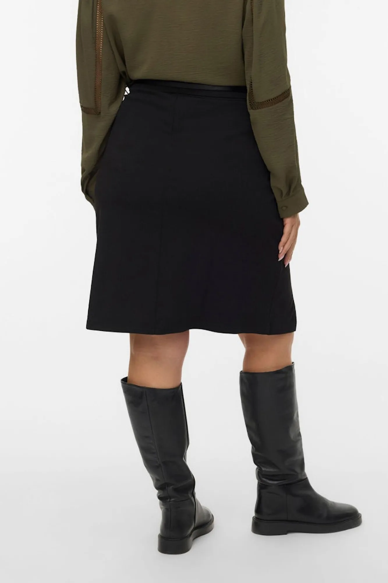 Mujer Vero Moda Curve Faldas>Falda corta cinturón talla grande