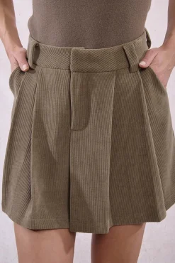 Mujer Molly Bracken Faldas>Falda corta con pliegues