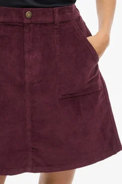 Mujer Vila Faldas>Falda corta de pana
