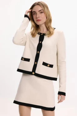 Mujer Vila Faldas>Falda corta de punto con viscosa