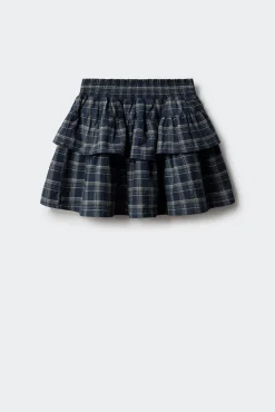 Niños Springfield Kids Faldas|Vestidos>Falda de cuadros con volantes niña