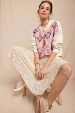 Mujer Slowlove Faldas>Falda de encaje