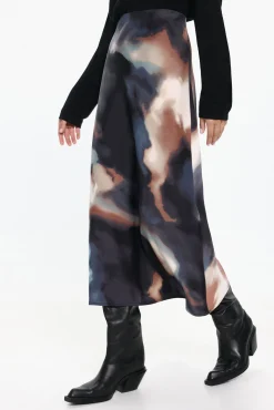 Mujer Vero Moda Faldas>Falda estampada larga