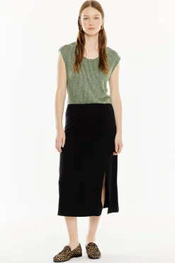 Mujer System Action Faldas>Falda larga evasé